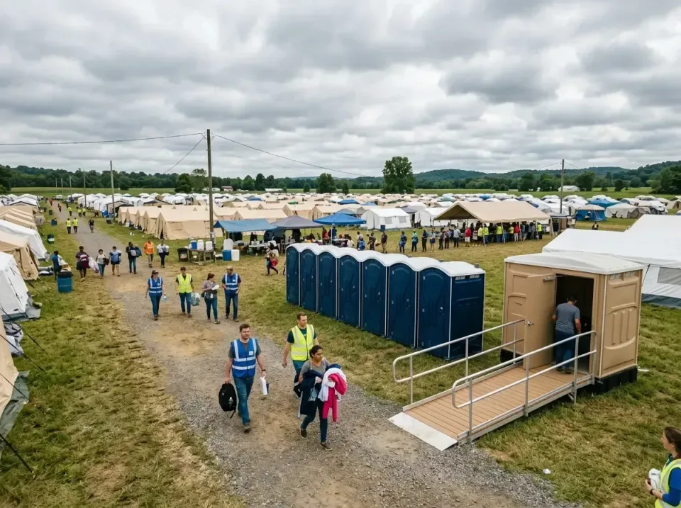 disaster-relief-camp-restrooms-010 — frequently asked questions, Dumpster & Portable Bathrooms Rental in Josephine, TX